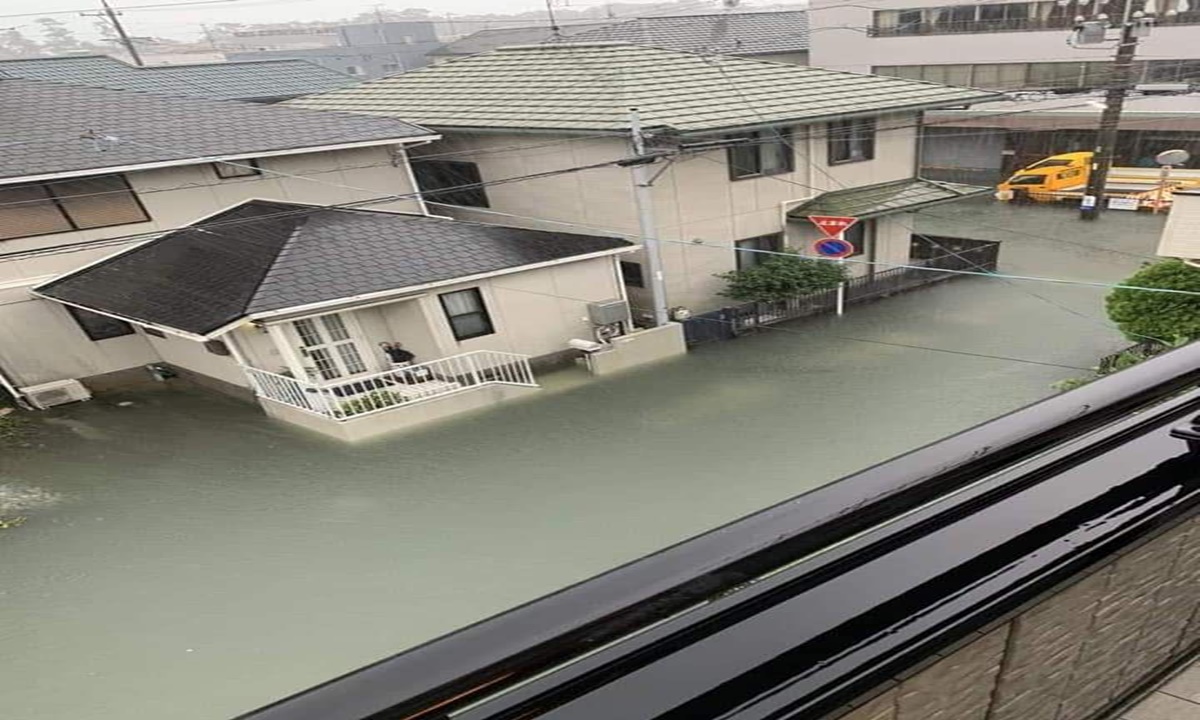 Banjir di Jepang Kok Bersih Airnya