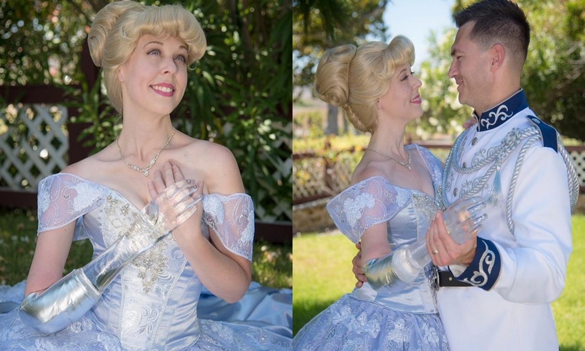Cinderella Dengan Tangan Palsu Dari Kaca