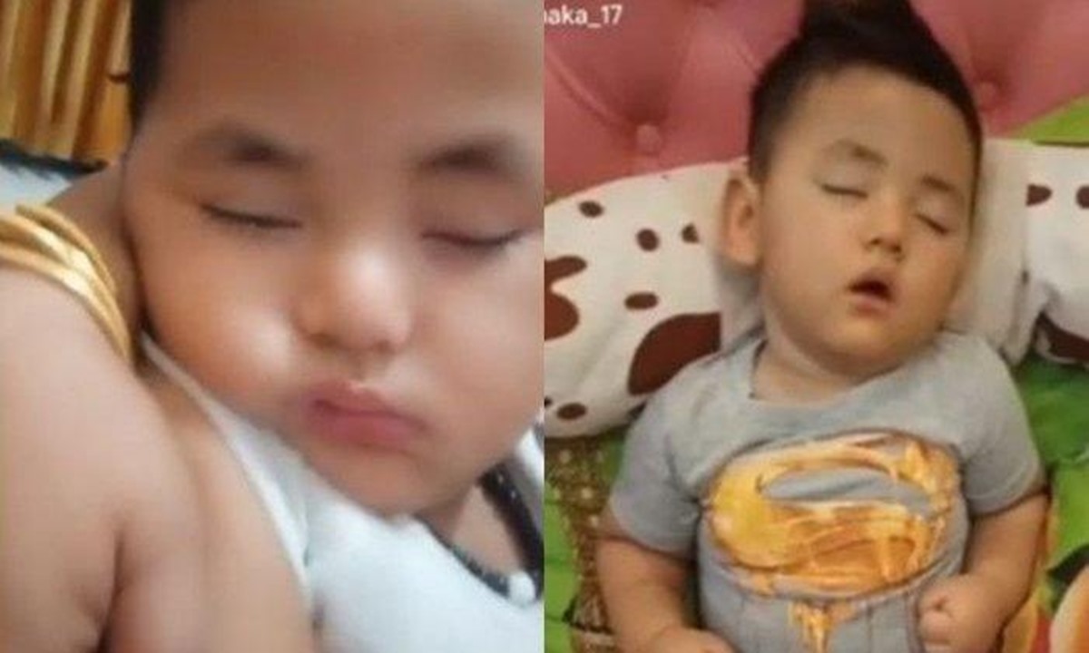 Viral Bayi Tampan Tertidur Selama Setahun
