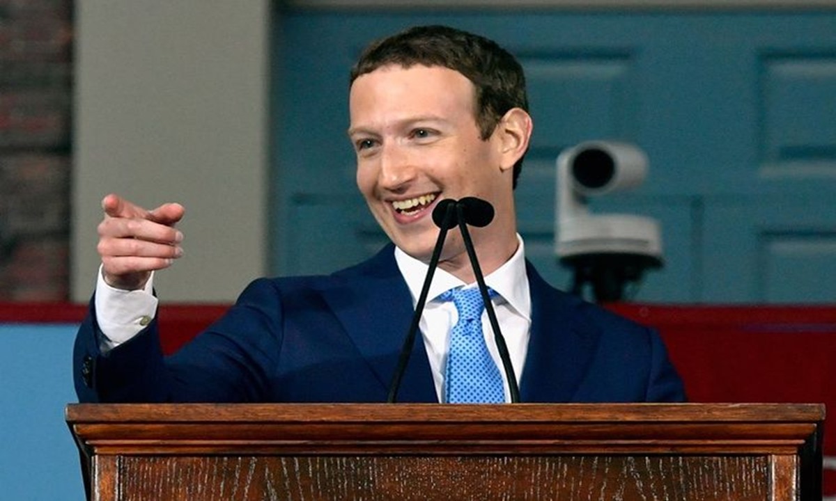 Viral Wajah Mirip Joker Mark Zuckerberg