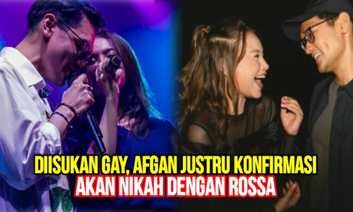 Diisukan Gay Afgan Konfirmasi Nikahi Rossa