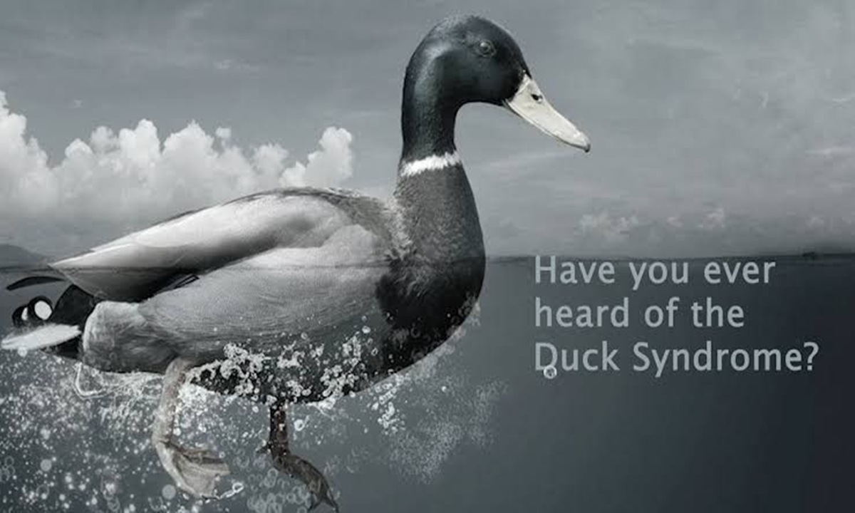 Mengenal Duck Syndrome Pura-pura Tenang
