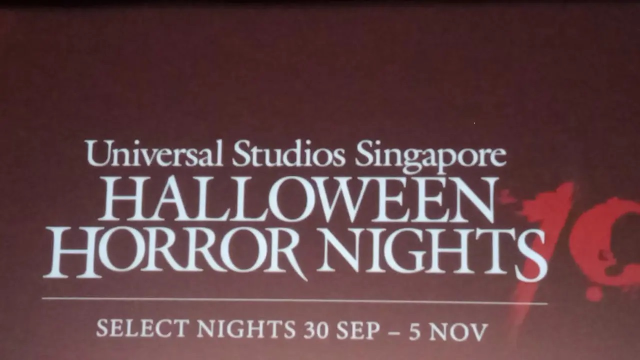 Halloween Horror Nights Kembali Hadir di Universal Studios Singapore