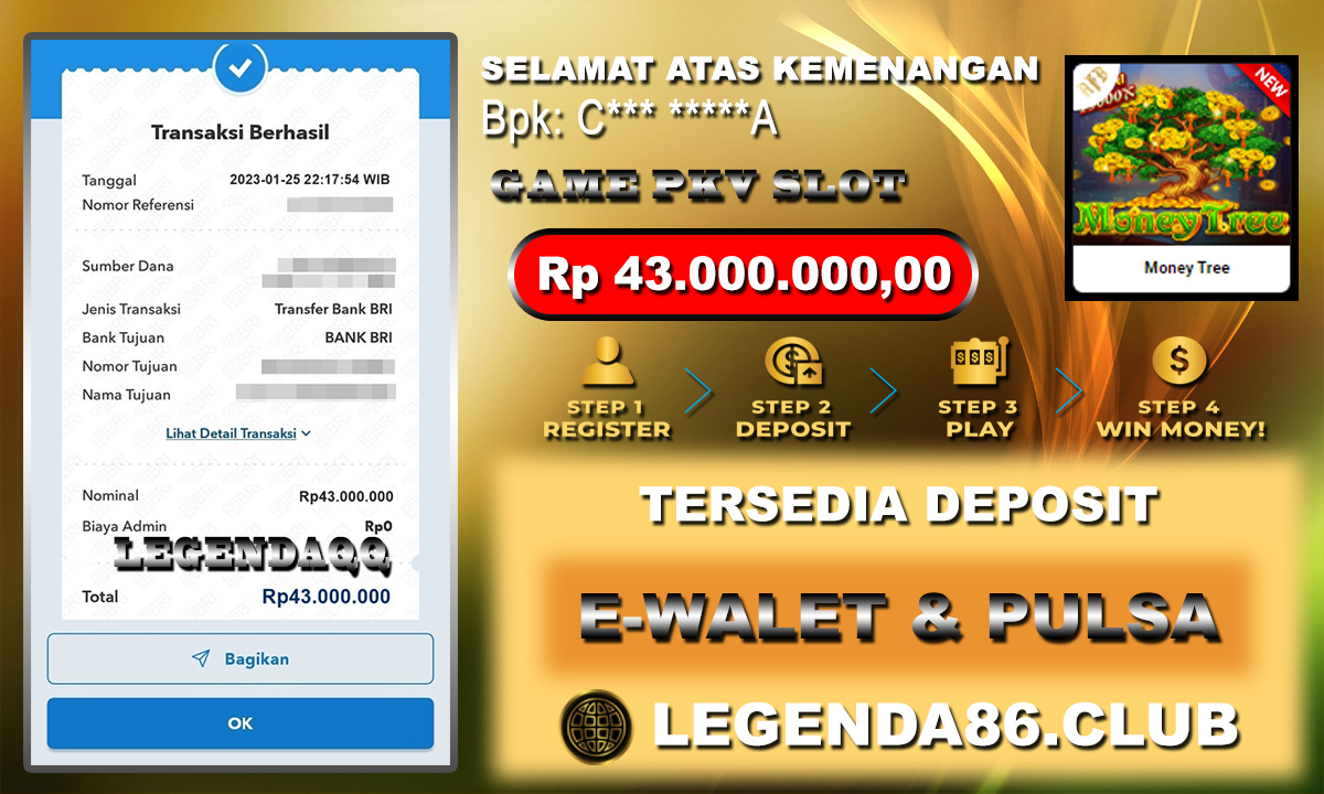 Kemenangan 25 Januari PKV SLOT TERBAIK | LEGENDAQQ