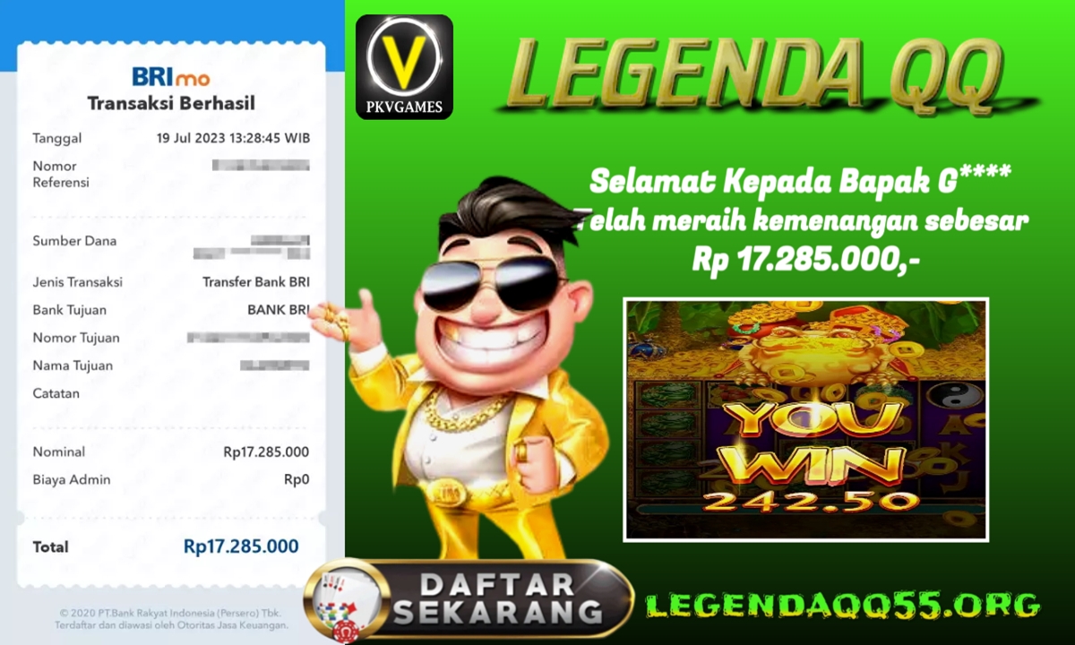 WIN 17JT DI GAME SLOT LUCKY FROG